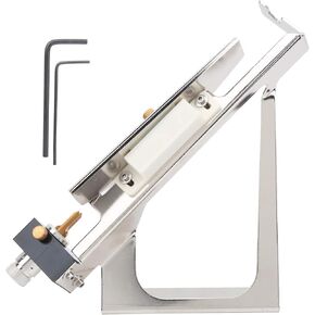 Arrow Fletching Jig Aluminum Alloy Adjustable DIY Stick Tool Arrow Fletching Tool, Archery Accessories