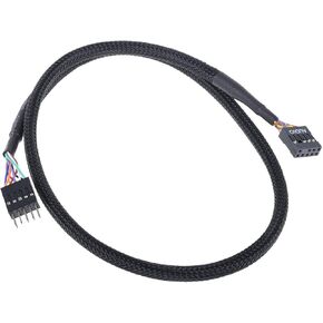 Alphacool Phobya HD Audio Extension Cable F/M 60cm - Black