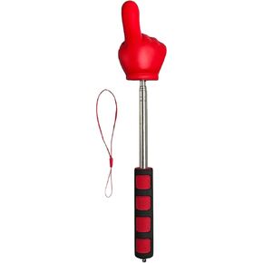 Telescopic Teachers Pointer Stick Extendable Finger Pointer Stick Pointing Stick for Classroom Supplies Presentation, Red
