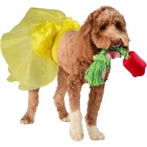 Rubie's Disney Princess Belle Tutu and Toy Bundle, As Shown, Medium/Large