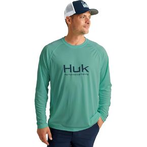 HUK Men's Pursuit Vented Long Sleeve, 30 UPF Fishing Shirt in Saudi Arabia