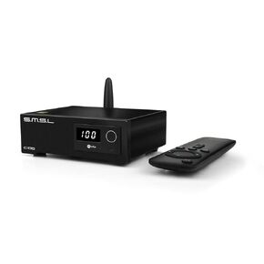SMSL C100 AK4493S MQA DAC, XMOS XU316 DSD512 PCM32Bit/768kHz USB DAC for PC, USB/Bluetooth/Optical/Coaxial to RCA Digital Analog Converter, Hi-Fi Audio DACs