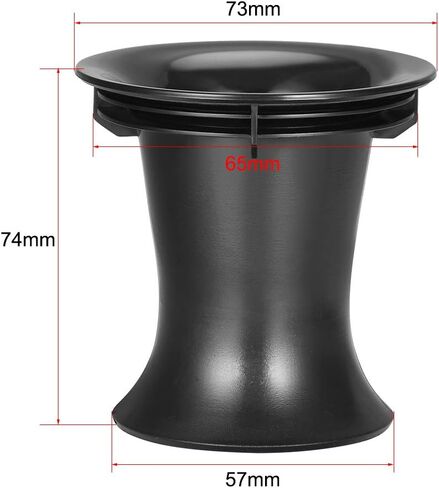 uxcell 4Pcs 65mm x 74mm Speaker Port Tube Subwoofer Bass Reflex Tube Bass Woofer Box Port Tube Vent in Saudi Arabia