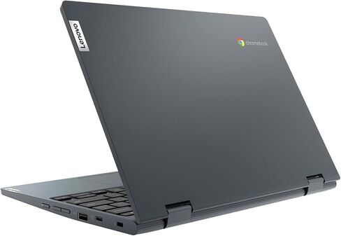 كمبيوتر محمول Lenovo Chromebook، كمبيوتر محمول Chromebook Flex بشاشة 11.6 بوصة عالية الدقة تعمل باللمس، Intel Celeron، ذاكرة وصول عشوائي 4 جيجابايت، 192 جيجابايت (64 جيجابايت eMMC + بطاقة 128 جيجابايت)، كاميرا ويب، بلوتوث، واي فاي، نظام تشغيل Chrome، للكل in Saudi Arabia
