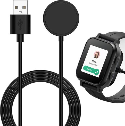 كابل شاحن متوافق مع ساعة Gabb 3,3.3ft كابل شحن مغناطيسي سلك USB لساعة Gabb 3 in Kuwait