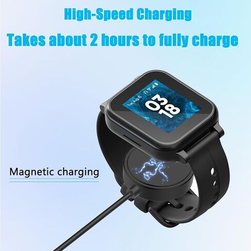 كابل شاحن متوافق مع ساعة Gabb 3,3.3ft كابل شحن مغناطيسي سلك USB لساعة Gabb 3 in Kuwait