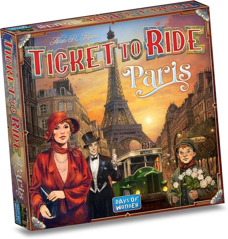 Ticket to Ride Europa 1912 Board Game EXPANSION - Expand Your Railway Empire Across Europe! Fun Family Game for Kids & Adults, Ages 8+, 2-5 Players, 30-60 Minute Playtime, Made by Days of Wonder in Saudi Arabia