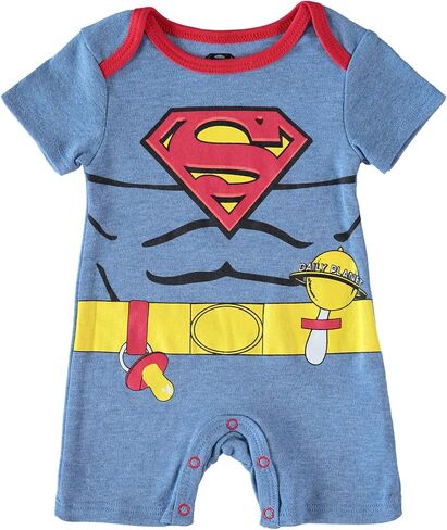 DC Comics Batman Newborn Infant Baby Boys' Romper Bodysuit 2 Pack in Saudi Arabia