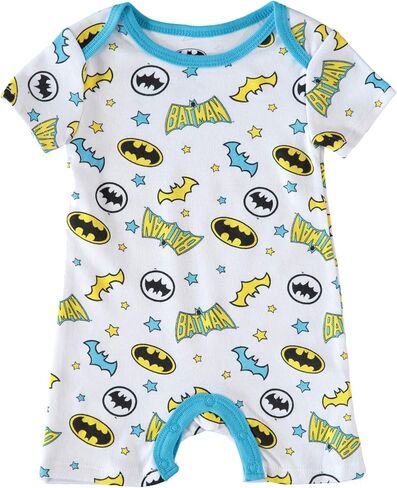 DC Comics Batman Newborn Infant Baby Boys' Romper Bodysuit 2 Pack in Saudi Arabia