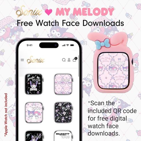 Sonix x Sanrio Apple Watch Cover | Bumper Case for Apple Watch | Protective Silicone Cover | Fits 38mm/40mm/41mm | Keroppi in Saudi Arabia
