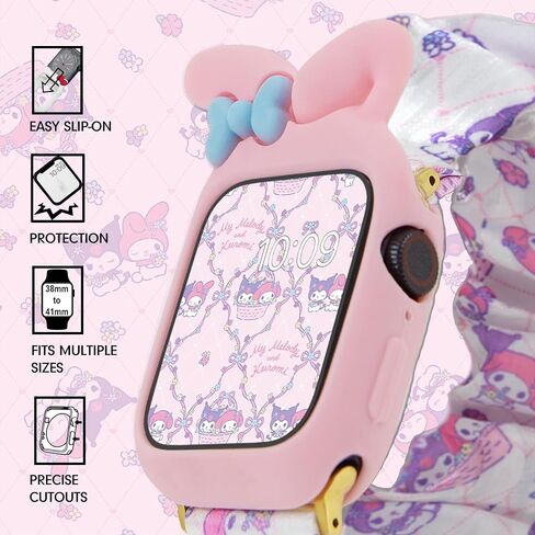 Sonix x Sanrio Apple Watch Cover | Bumper Case for Apple Watch | Protective Silicone Cover | Fits 38mm/40mm/41mm | Keroppi in Saudi Arabia