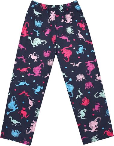 Ekouaer Pajama Pants for Boys Soft Pajama Pants Plaid Long Pj Pants Kids Cute Elastic Waist Bottoms 6-14 Years in Saudi Arabia