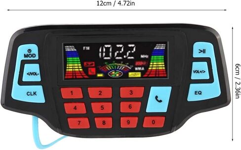 Waterproof Bluetooth Motorcycle Stereo Speakers,Waterproof Motorcycle BT MP3 Player o Stereo Speaker System USB Memory Card Carrier in Saudi Arabia