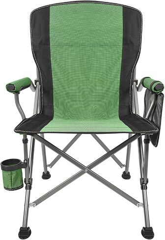Camping Chair: 500 lbs Support, with Carry Bag, Cup Holder, and Organizer (Navy/Black) in Saudi Arabia
