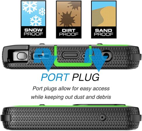 حافظة Tekcoo لهاتف Motorola Moto G Stylus 2024 [5G فقط] [Tshell] ممتص للصدمات [واقي شاشة مدمج] [مشبك حزام قفل بمسند] حامل دوار غطاء كامل للجسم [أخضر] in Kuwait