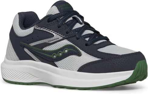 Saucony Cohesion KDZ (Big Kids) Sneaker, Purple/Blue, 4 Wide US Unisex in Saudi Arabia