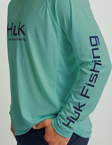 HUK Men's Pursuit Vented Long Sleeve, 30 UPF Fishing Shirt in Kuwait