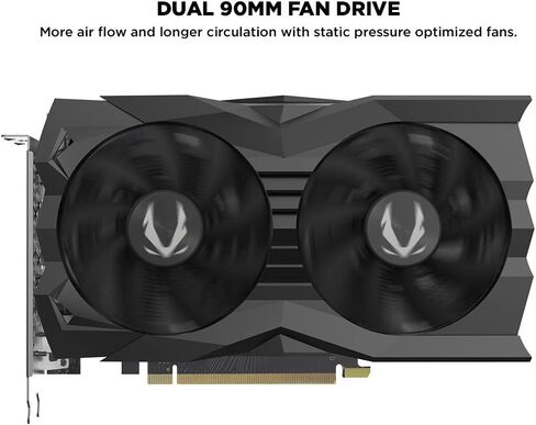 بطاقة رسومات الألعاب ZOTAC GeForce RTX 2070 Super Mini 8GB GDDR6 256-Bit 14Gbps للألعاب، Ice Storm 2.0، مضغوطة للغاية، ZT-T20710E-10M (متجددة) in Kuwait