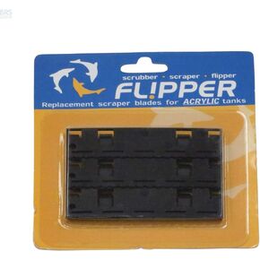 FL!PPER Flipper Magnetic Aquarium Cleaner - Acrylic Replacement Blades for Acrylic tanks Standard up to 1/2" - 3 Pack