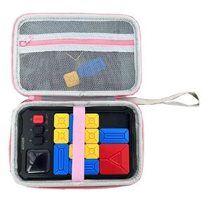 Taojavin Protective Storage Holder for GiiKER Brain Teaser Puzzles ,Hard Carrying Case for GiiKER Super Slide Brain Games Interactive Handheld Game Console Accessories (Case Only) (Black)