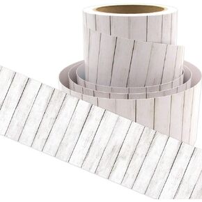 White Wood Bulletin Board Border Straight Border Trim for Classroom Decoration