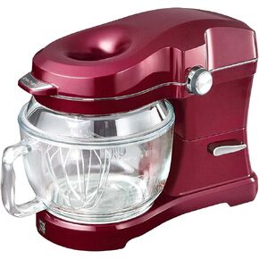 Kenmore 849083 Elite Ovation 49083 Exclusive Pour-In Top, 5 quart Tilt-Head Kitchen Stand Mixer, One Size, Red Burgundy