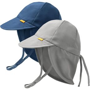 FURTALK Baby Sun Hat UV UPF 50 with Flap Ray Protection Toddler Infant Beach Hats for Boys Girls