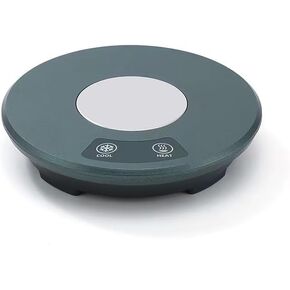 Coffee Cup Warmer & Cooler, 5V 10W Electric Mug Warmer Pad for Office and Home Use,Pink (Green)