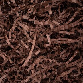 MagicWater Supply - 2 LB - Coffee Brown - Crinkle Cut Paper Shred Filler great for Gift Wrapping, Basket Filling, Birthdays, Weddings, Anniversaries, Valentines Day, and other occasions