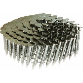 Grip Rite Prime Guard Max MAXC62853 1-1/4-Inch Coil Roofing 304 Ring Shank, Stainless Steel, 3600-Pack
