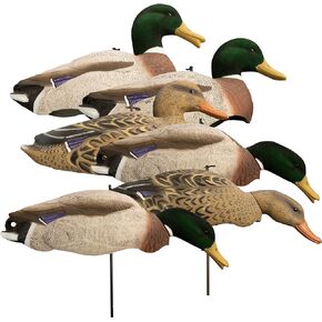Higdon Outdoors Magnum Full Form Shell Mallard, Variety Pk, Flocked Heads