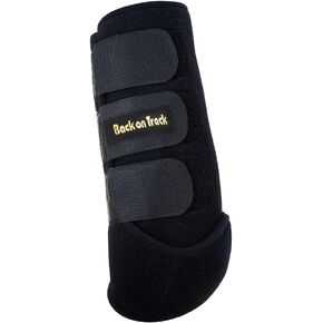 Back on Track Therapeutic Horse Exercise Boot for Front Leg, Medium, Black