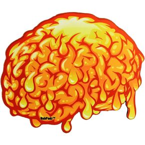 Die Cut Dab Mat - 10"x8" / Dab Brains