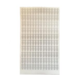 Floordrobe Clothing Reflective Dot Stickers for Golf Launch Monitors