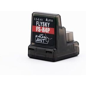 Flysky FS-R4P 2.4GHz 4Ch ANT Protocol Single Antenna PWM Output Receiver for FS-G7P ST8 Transmitters RC Car Boat