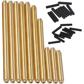 Brass Metal Steering & Suspension Linkage Kit Upgrade Parts for 1/10 RC TRX-4 TRX4 Car Pack of 10