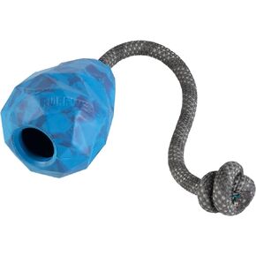 Ruffwear, Huck-a-Cone, Durable Dog Training Toy with Knotted Rope Handle, Blue Pool