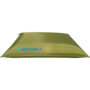 Water Storage Tank - Bladder - Bag - AQUATANK2 Stores Water For Your Emergency Water Supply - It Is a Light-Weight and Portable Water Container, Food-Grade Material, no BPAs (60 Gallon)