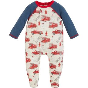 Mud Pie Baby Boys Firetruck Sleeper