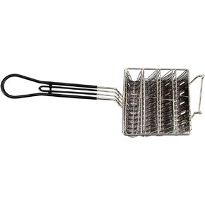 4 Racks Taco Basket Stainless Steel Taco Shell Fry Basket Shells Deep Fryer Taco Holder Basket with Grip Handle for Burritos and Tortillas (6 Inch), Silver(18195861201093AM148USGSDGY)