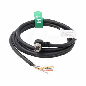 HangTon Right Angle Hirose 12 Pin Female Flying Leads IO Trigger Cable for Sony DXC XC, Basler Aviator Pilot Scout, Allied AVT GigE, Panasonic, Hitachi, Jai, Dalsa Camera 1M