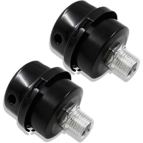 Moicstiy 2 Pcs Air Compressor Silencer Filter Metal Silencer Filter Intake Muffler Silencer for Silencer, Filter Air Compressor(1/4 PT 20mm) in Kuwait