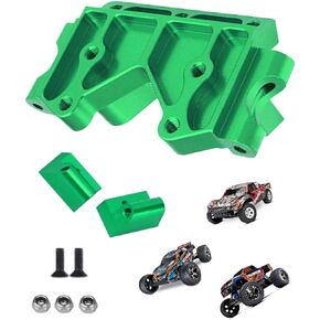 أجزاء ترقية الحاجز السفلي الأمامي لـ 1/10 Slash 2WD VXL، Stampede 2WD VXL، Rustler 2WD VXL، Bandit 2WD، أجزاء ترقية الحاجز السفلي الأمامي من سبائك الألومنيوم، استبدال #2530 2530A، أزرق داكن