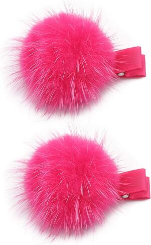 مشابك شعر للأطفال، فيونكات شعر للفتيات الصغيرات، إكسسوارات شعر للفتيات الصغيرات، مشابك شعر بوم بوم، مشابك شعر للأطفال (20 قطعة) in Kuwait