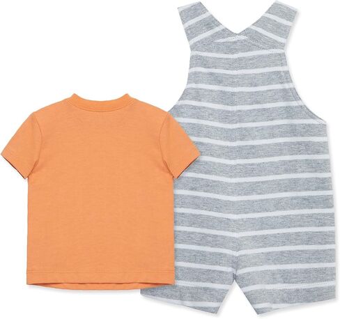 Little Me baby-boys 2-piece Tee Shirt and Shortall Set in Saudi Arabia