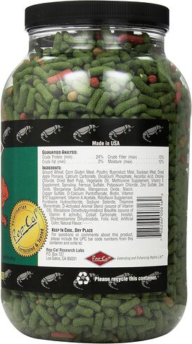 Rep-Cal Srp00816 طعام الحيوانات الأليفة ذو اللحية البالغة، 2 رطل in Kuwait