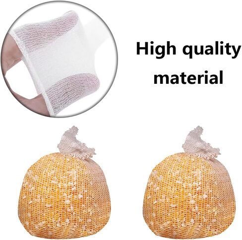 2 قطعة 25 مللي متر PVA شبكات صيد سمك الشبوط عبوة الطعم أكياس تخزين الحفارات المياه القابلة للذوبان الطعم التفاف أكياس لطعم الكارب in Kuwait