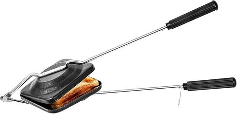 صانع الساندوتشات بيليكسي، محمصة الساندوتشات، مقلاة صانع الساندوتشات، صانع الساندوتشات المشوية، صانع الساندوتشات الساخنة، محمصة الغاز، محمصة الساندوتشات المشوية - 16 بوصة in Kuwait