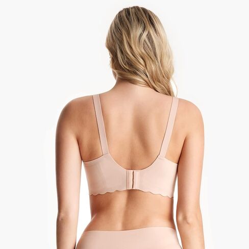 Momcozy Bra 2 Pack, Hands Free Pumping Bra and Seamless Nursing Bra, Large in Saudi Arabia
