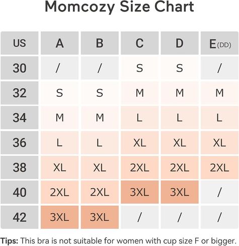 Momcozy Bra 2 Pack, Hands Free Pumping Bra and Seamless Nursing Bra, Large in Saudi Arabia